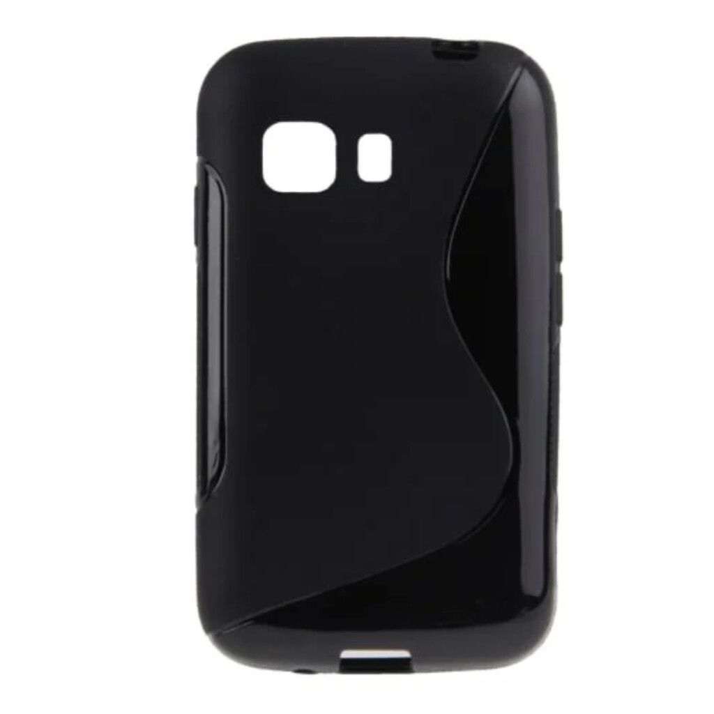 TPU SILICONA SAMSUNG YOUNG 2/G130 COL: NEGRO P.GB