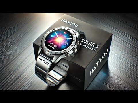 RELOJ HAYLOU SOLAR 5 SILVER VIENE CON 2 MALLAS