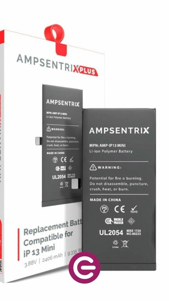 BATERIA AMPSENTRIX PLUS IPHONE 13 MINI